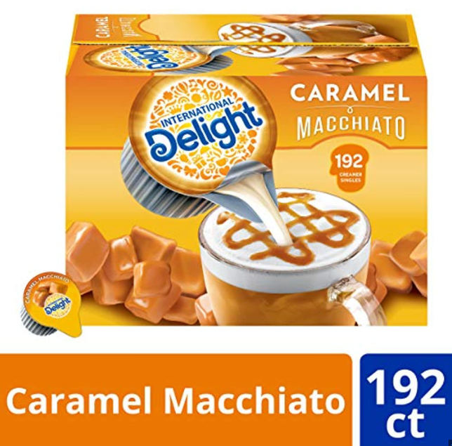 International Delight Liquid Creamer, Caramel Macchiato, 192-count