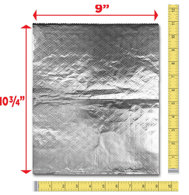 Member's Mark Foil Sheets, 9" x 10.75" (500 ct.)