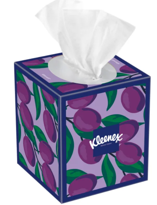Kleenex Ultra Soft Facial Tissue, 3-Ply, 85-count, 12-pack