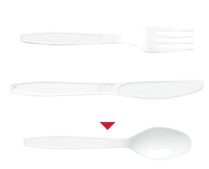 Solo Heavyweight Plastic Spoon, White, 500-count