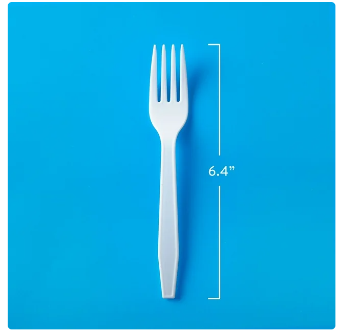 Member's Mark Heavyweight White Plastic Forks, 500 ct.