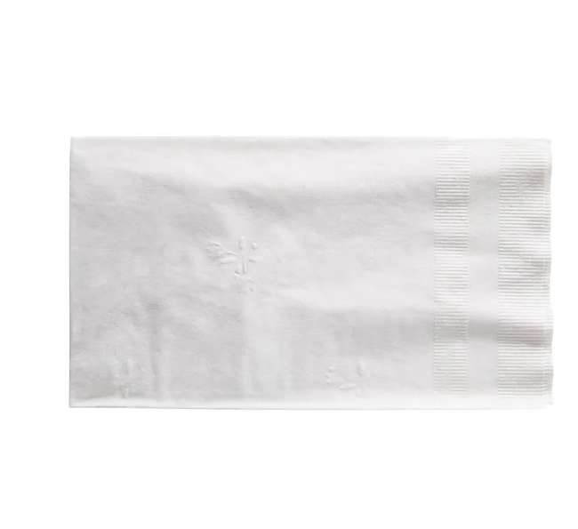 Marathon 1/8 Fold 2-Ply White Dinner Napkin, 12 pks., 100 napkins/pk.