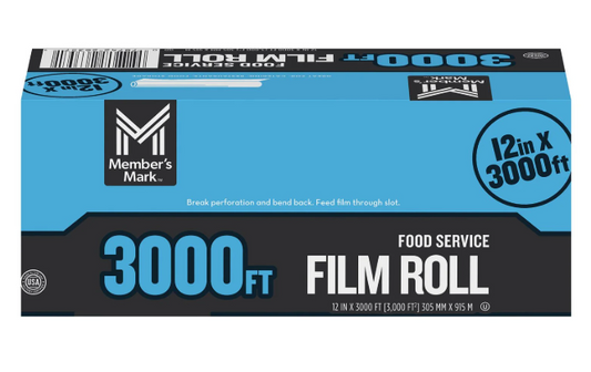 Member's Mark Foodservice Film, 12" x 3,000