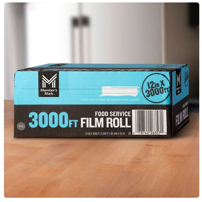 Member's Mark Foodservice Film, 12" x 3,000