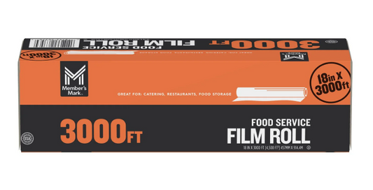 Member's Mark Foodservice Film, 18" x 3,000