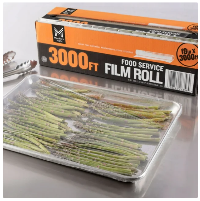 Member's Mark Foodservice Film, 18" x 3,000