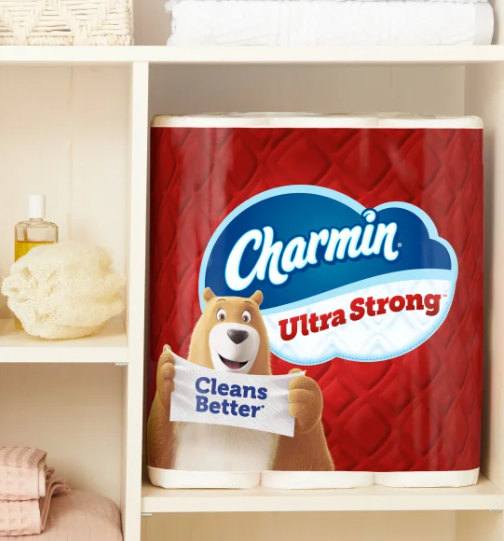 Charmin Ultra Strong Bath Tissue, 2-Ply, 220 Sheets, 30 Rolls