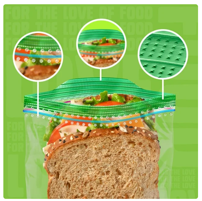 Ziploc Easy Open Tab Sandwich Bags, 580 ct.