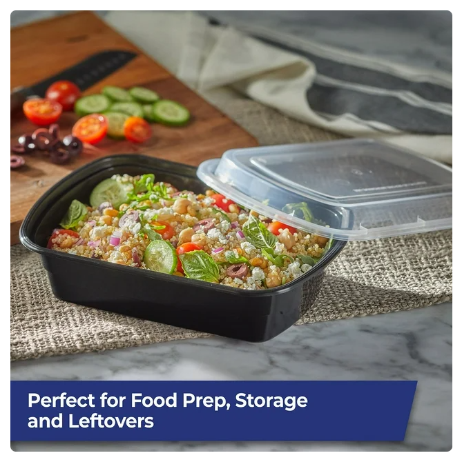 Hefty Food Storage Container with Lids 38 oz., 50 pcs.