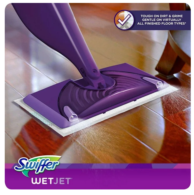 Swiffer WetJet Refill Pack, Lavender, 32 Pads + 2 Refills