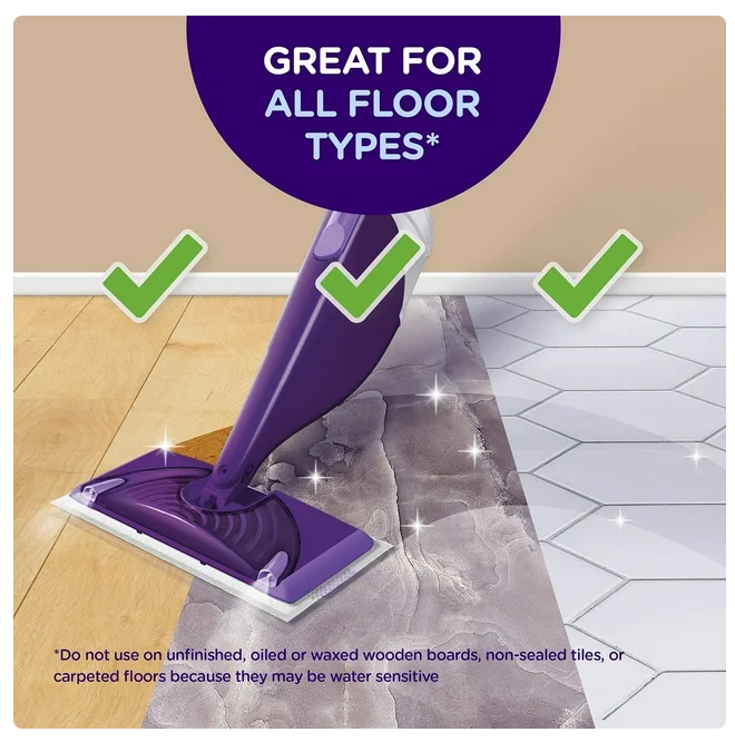 Swiffer WetJet Refill Pack, Lavender, 32 Pads + 2 Refills
