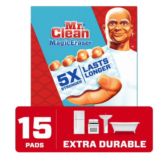 Mr. Clean Magic Eraser Extra Durable Scrubber Sponges 15ct.