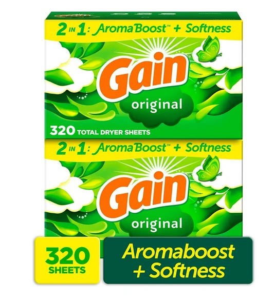 Gain Dryer Sheets, Original (320ct.)