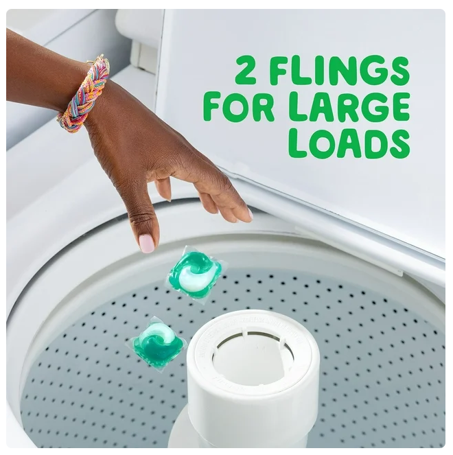 Gain Flings! 3 in 1 Laundry Detergent Pacs, Original Scents, 152 ct.