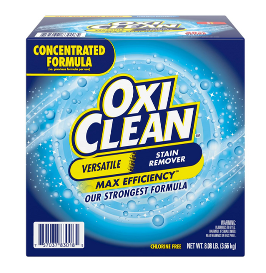 OxiClean Concentrated Max Efficiency Versatile Stain Remover Powder 8.08 lbs.