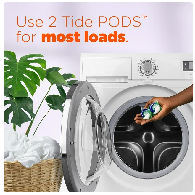 Tide PODS Laundry Detergent Pacs, Spring Meadow, 156 ct.