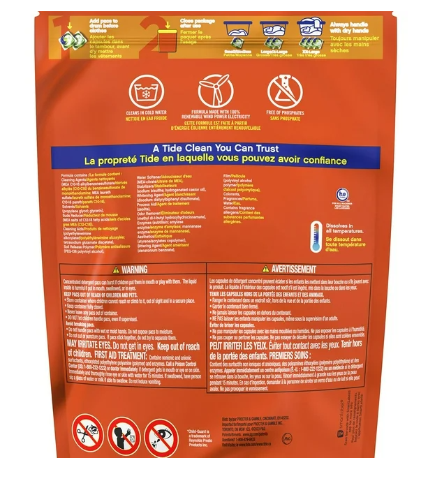Tide PODS Laundry Detergent Pacs, Spring Meadow, 156 ct.