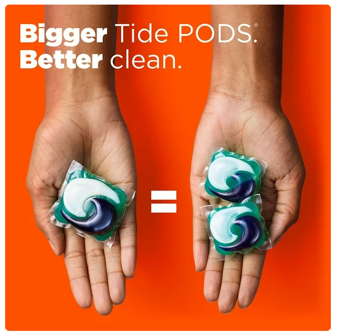 Tide Power PODS + Ultra OXI Laundry Detergent Pacs, 72 ct.