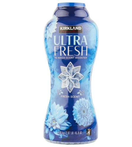 Kirkland Signature Ultra Fresh In-Wash Scent Boosters, Fresh, 45.9 oz