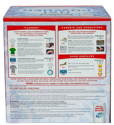 Kirkland Signature Oxi Powder, 328 Loads, 11 lbs