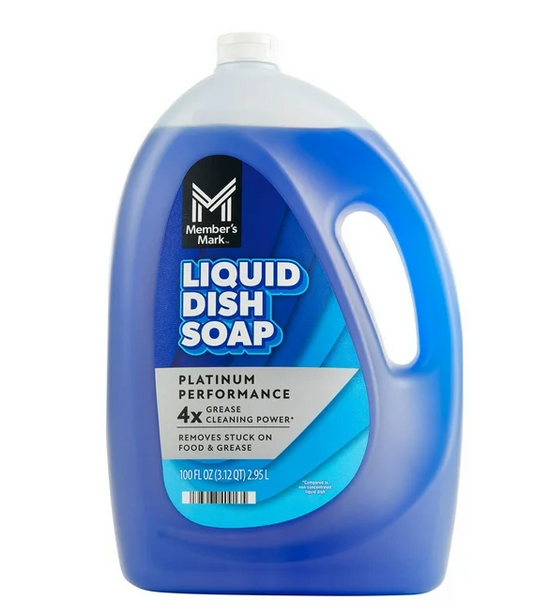 Member's Mark Platinum Performance Liquid Dish Soap, Fresh Clean, 100 fl. oz.