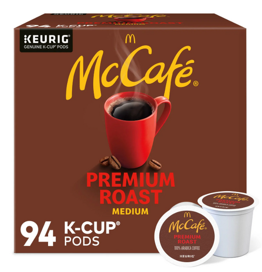 McCafe Premium Medium Roast K-Cup Coffee Pods, 94 ct.