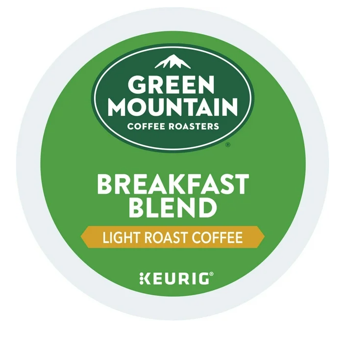 Green Mountain Coffee Roasters Light Roast Coffee Pods, Breakfast Blend, 80 ct.