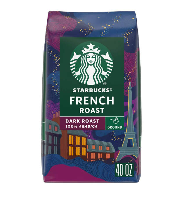 Starbucks Dark French Roast Ground Coffee, 40 oz.