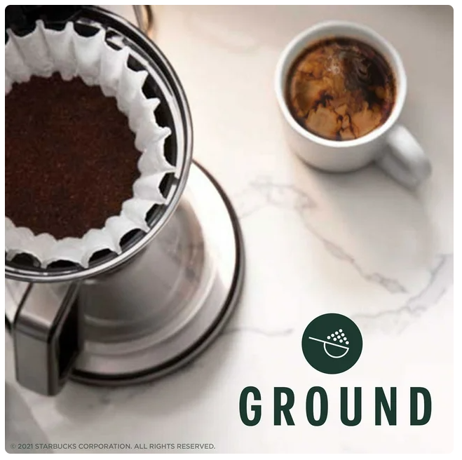 Starbucks Dark French Roast Ground Coffee, 40 oz.