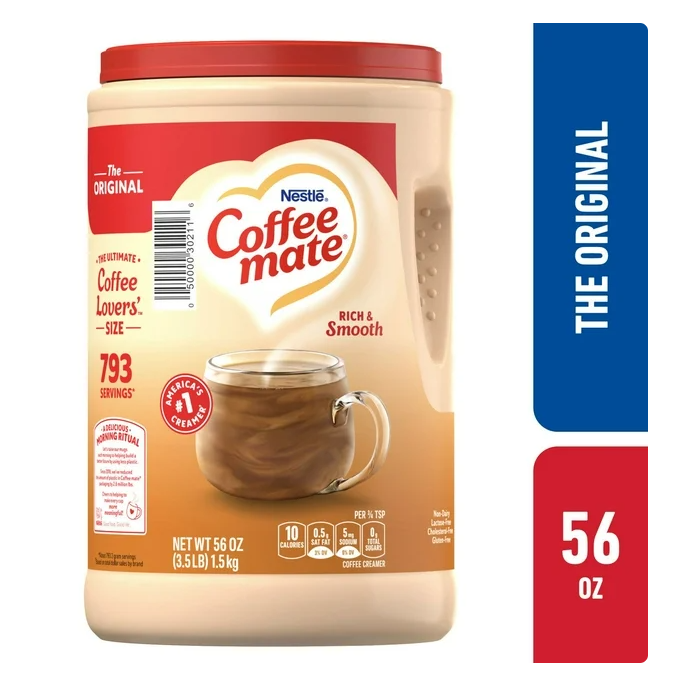 Nestle Coffee mate Original Powdered Coffee Creamer, 56 oz.